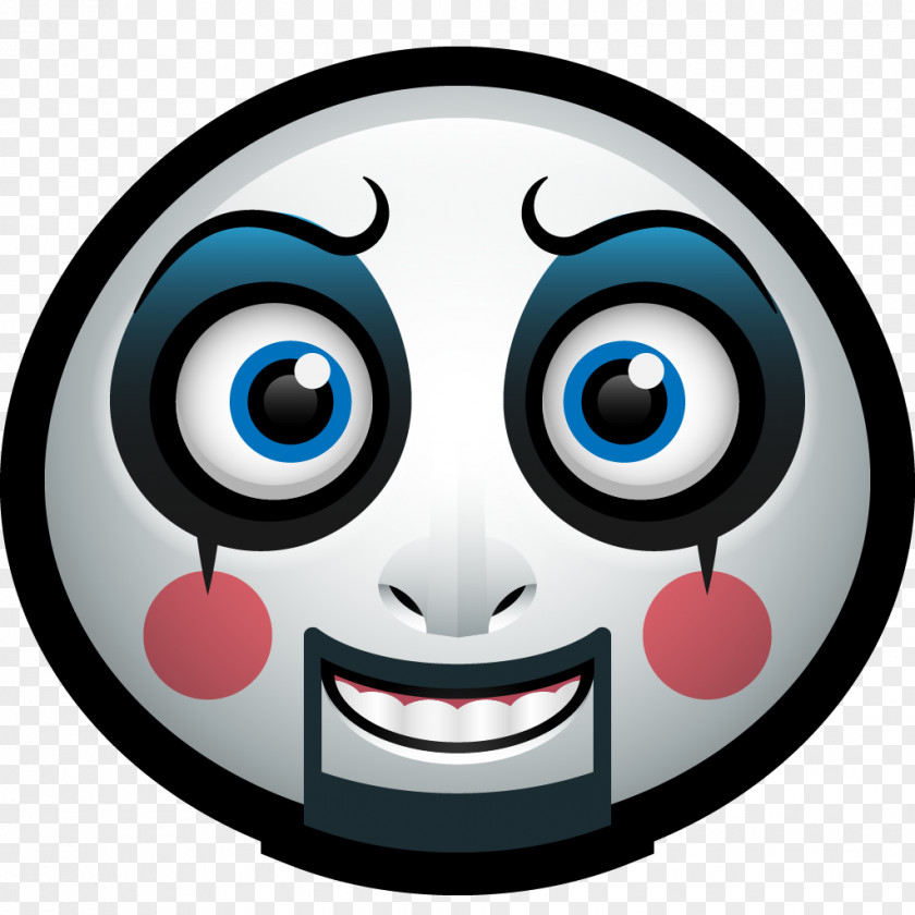 Clown Smiley Avatar Emoticon PNG