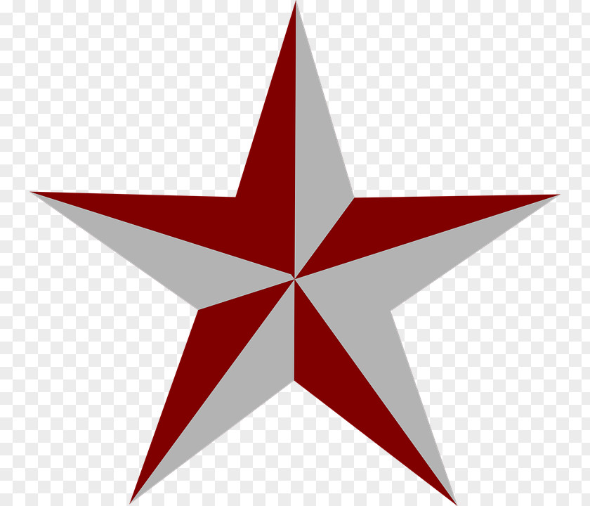 Red Star Blue Clip Art PNG