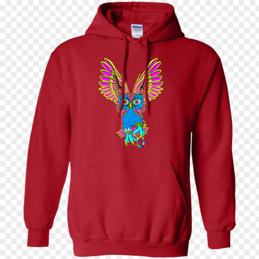 Watercolor Owl Hoodie T-shirt Sweater Bluza PNG