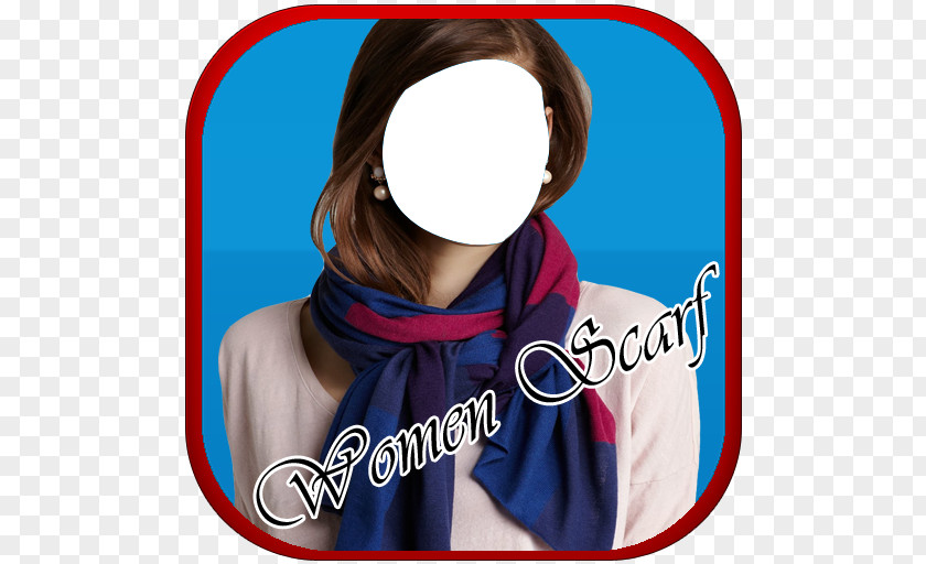 Women Scarf Neck Font PNG