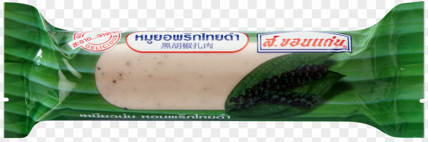 Black Pepper Food Sausage Roll Chả Lụa Household Cleaning Supply PNG