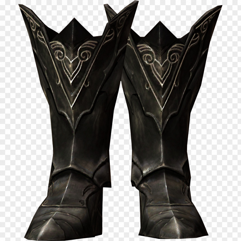 Boot The Elder Scrolls V: Skyrim Minecraft Footwear Armour PNG