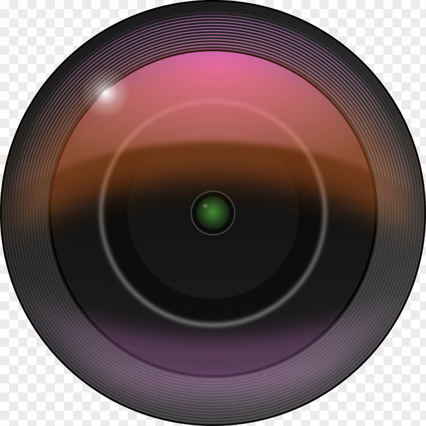 Camera Lens Cartoon Clip Art PNG