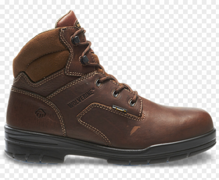 Steeltoe Boot Leather Shoe Hiking Footwear PNG