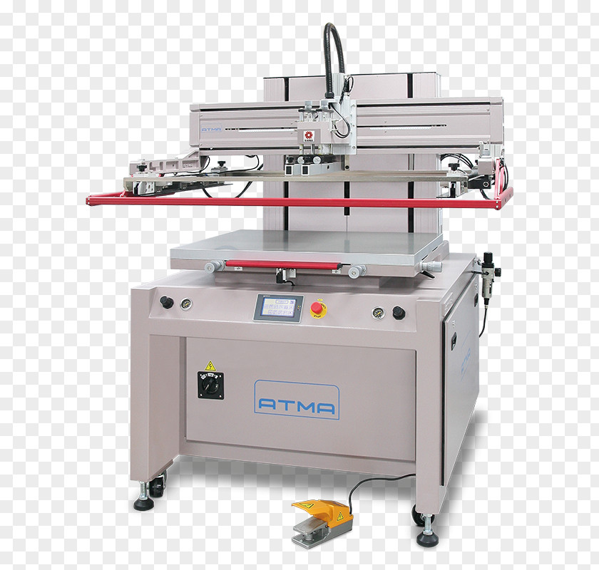 Atma Machine Screen Printing Press Impresión Serigráfica PNG