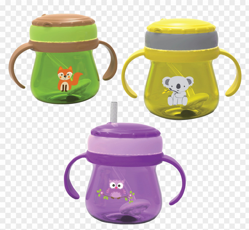 Cup Sippy Cups Infant Baby Food Drinking Straw PNG