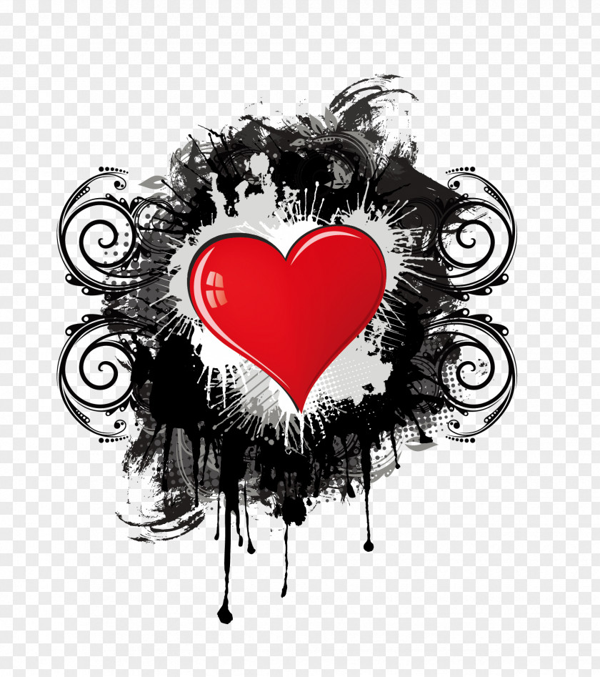 Heart-shaped Frame PNG