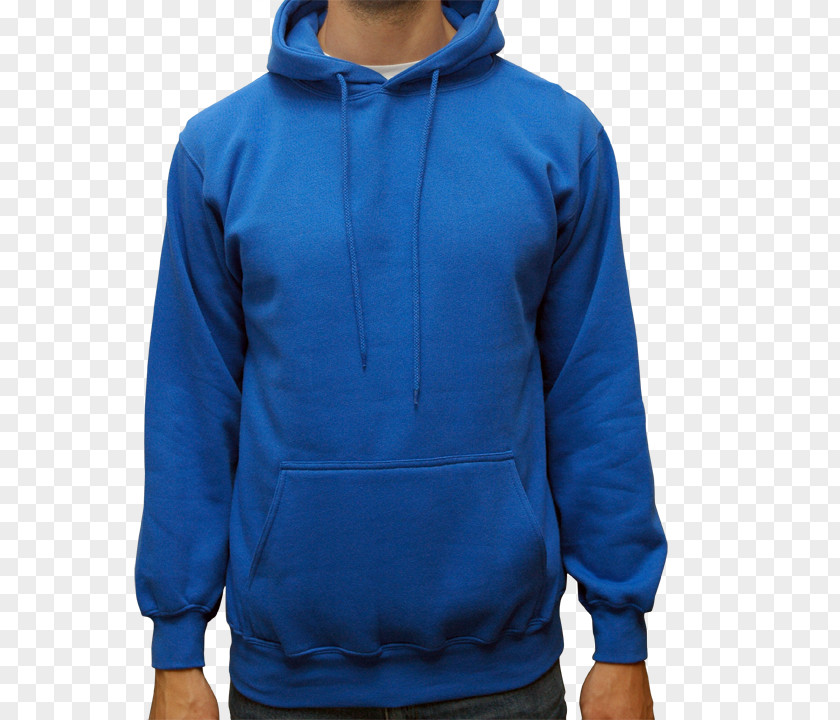 Hooded Sweatshirt Hoodie T-shirt Bluza Blue PNG