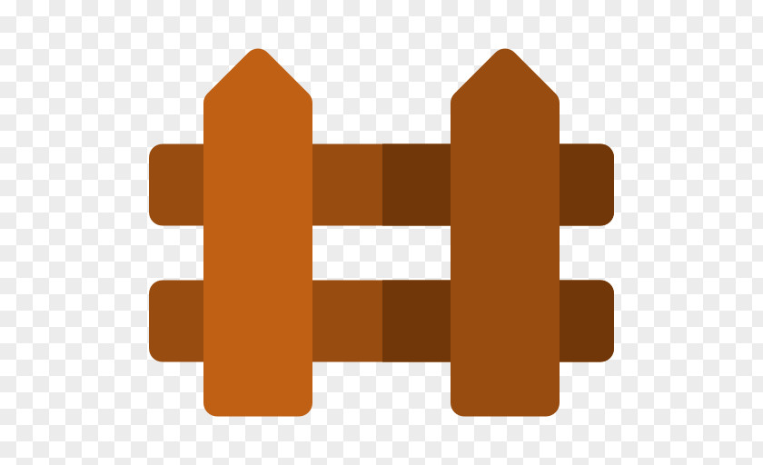 Rectangle Brown Fence PNG
