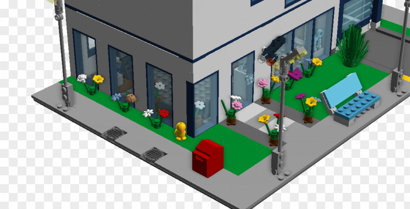 Tv Station Lego Ideas Television Channel City PNG