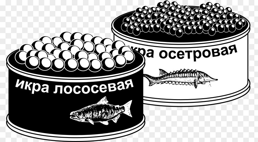Black Caviar Russian Cuisine Clip Art PNG