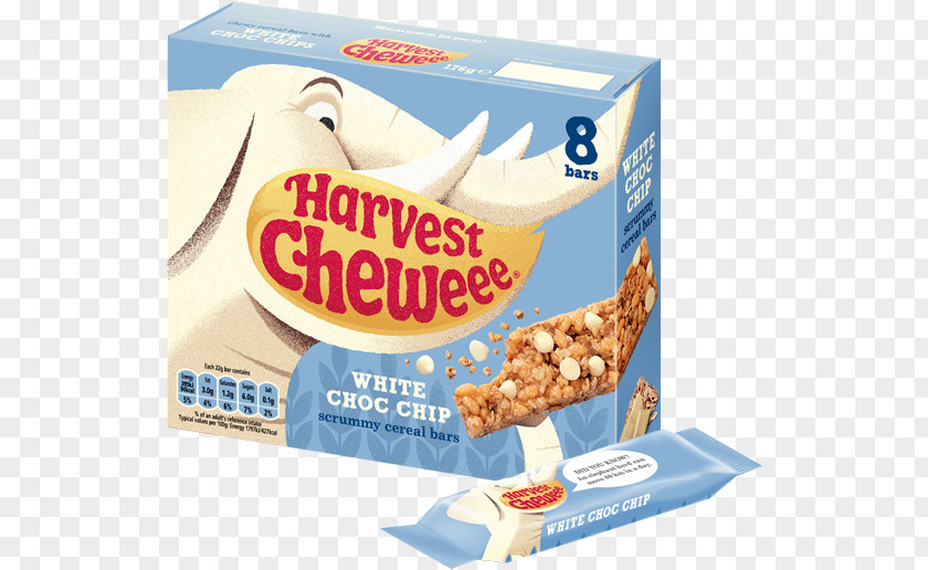 Breakfast Cereal Harvest Bar White Chocolate Chip PNG