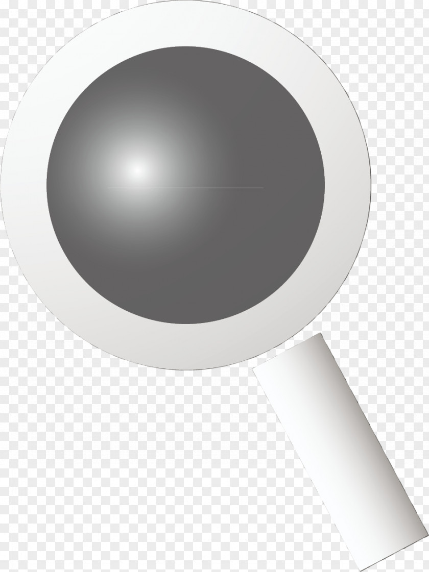 FIG Gray Magnifying Glass Material Euclidean Vector Grey PNG