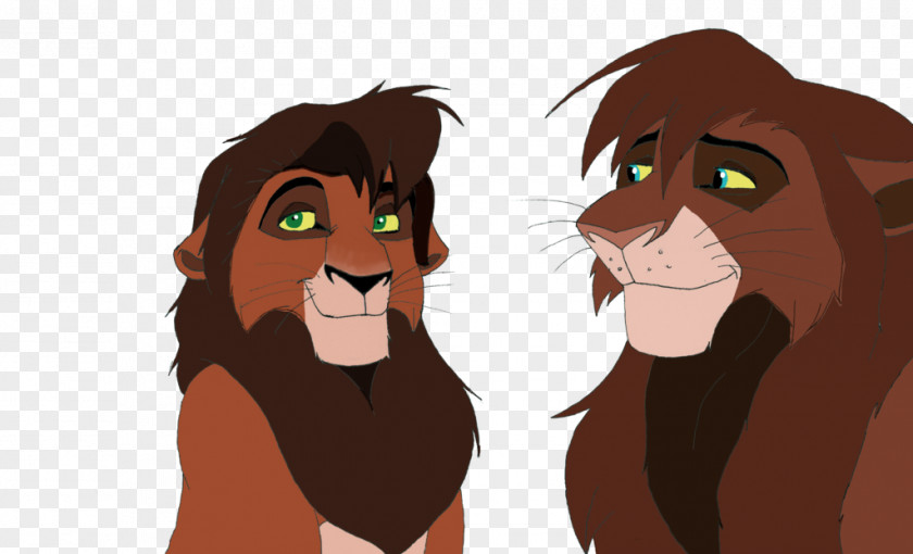 Lion Tiger Kovu Cartoon PNG