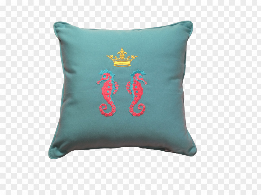 Pillow Throw Pillows Turquoise Cushion Teal PNG