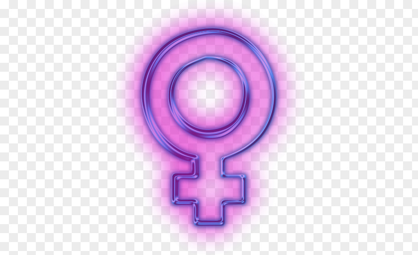 Symbol Female Woman Purple International Women's Day PNG