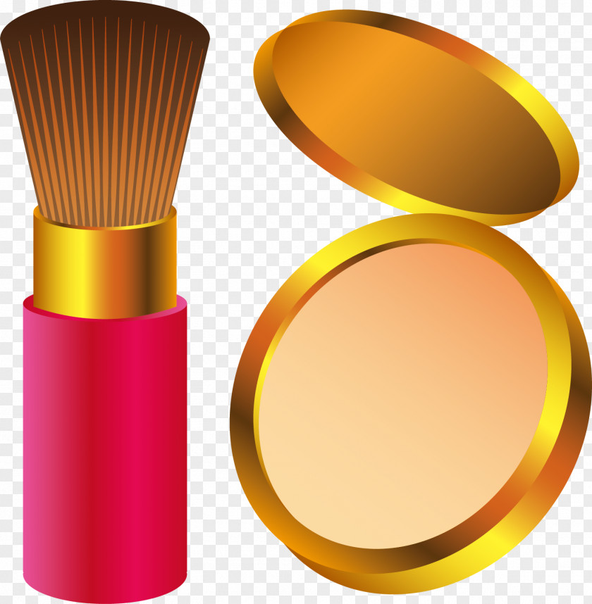 Vector Foundation Makeup Brush Cosmetics PNG
