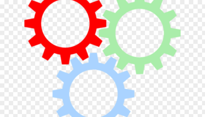 Colorful Gears Gear Clip Art Mechanical Engineering Vector Graphics PNG