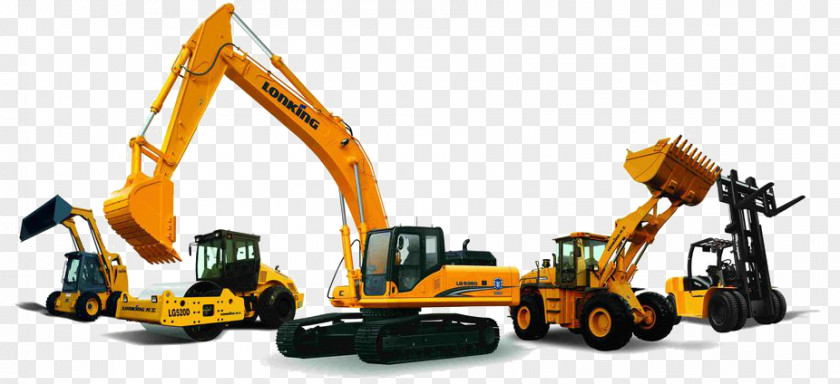 Excavator Heavy Machinery Crane Agricultural PNG