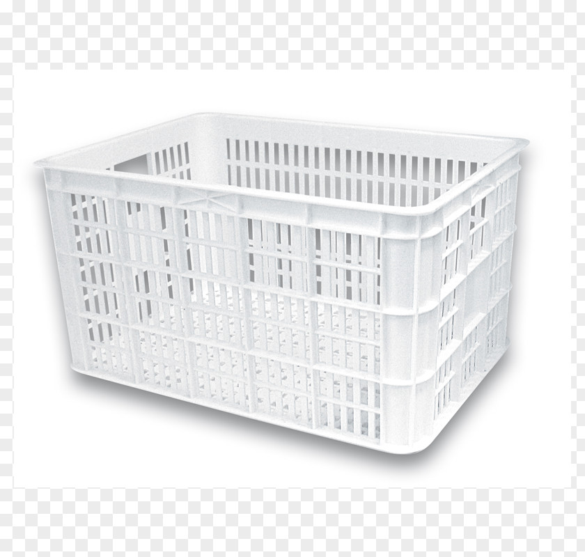 Plastic Crate Bottle Transport White PNG