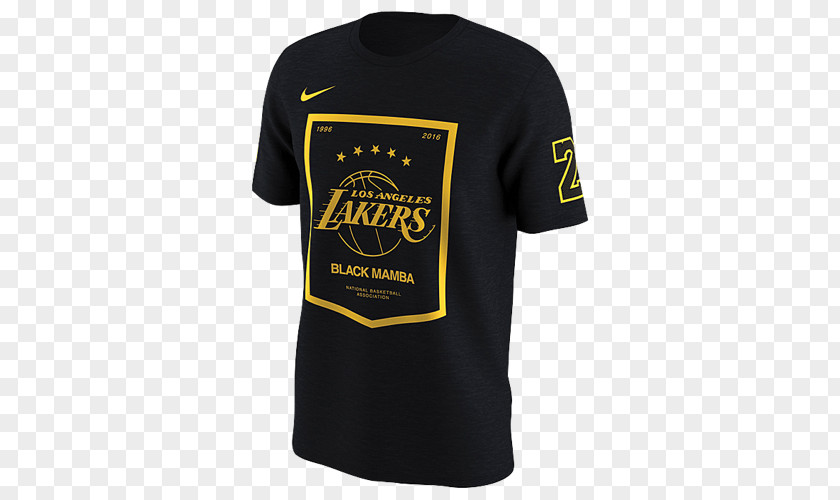 T-shirt Air Force 1 Black Mamba Nike Los Angeles Lakers PNG