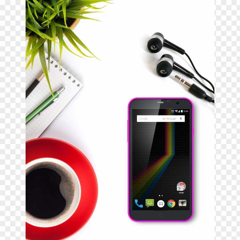 Android Polaroid LINK A6 Telephone Smartphone PNG