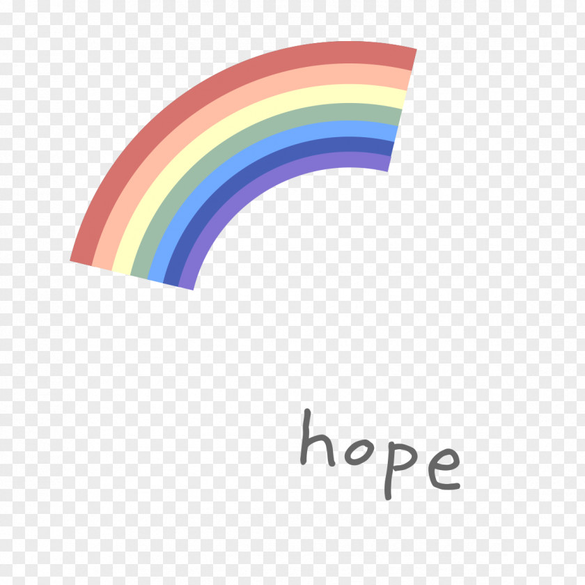 Cartoon Rainbow Color PNG