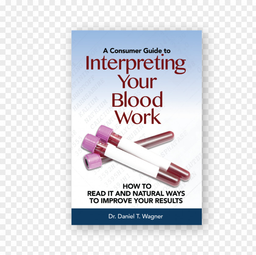 Creative Market Interpreting Your Blood Work: How To Read It And Natural Ways Improve Results Brand Service Font PNG