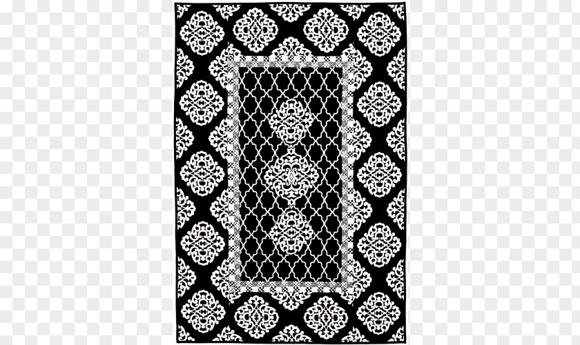 Damask Pattern Quilt Textile Symmetry White Lace PNG