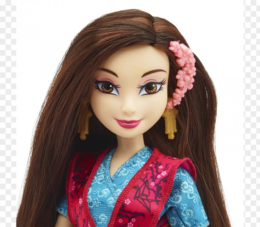 Doll Descendants Lonnie Fa Mulan Toy PNG