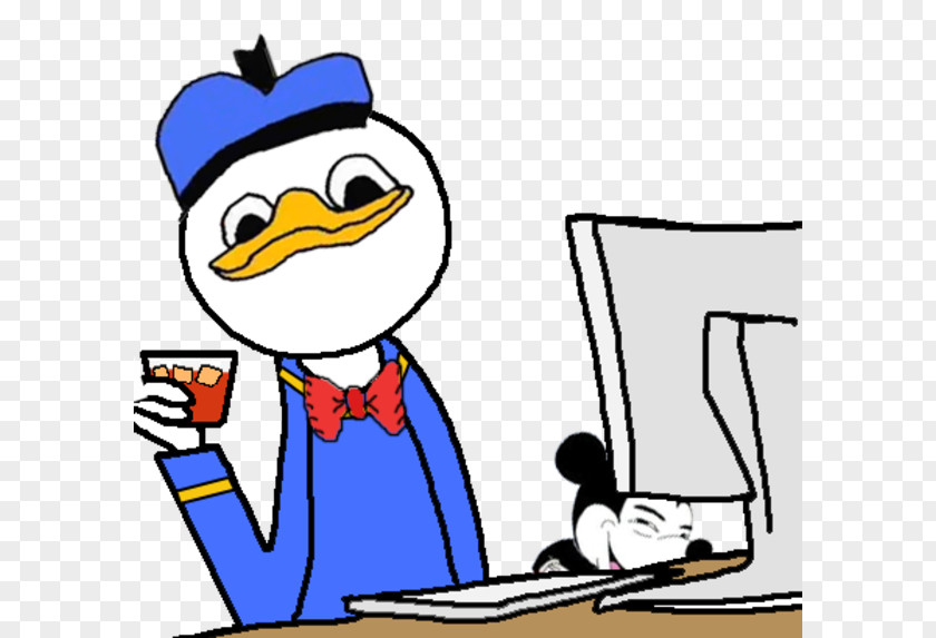 Donald Duck Face YouTube Video MPEG-4 Part 14 PNG