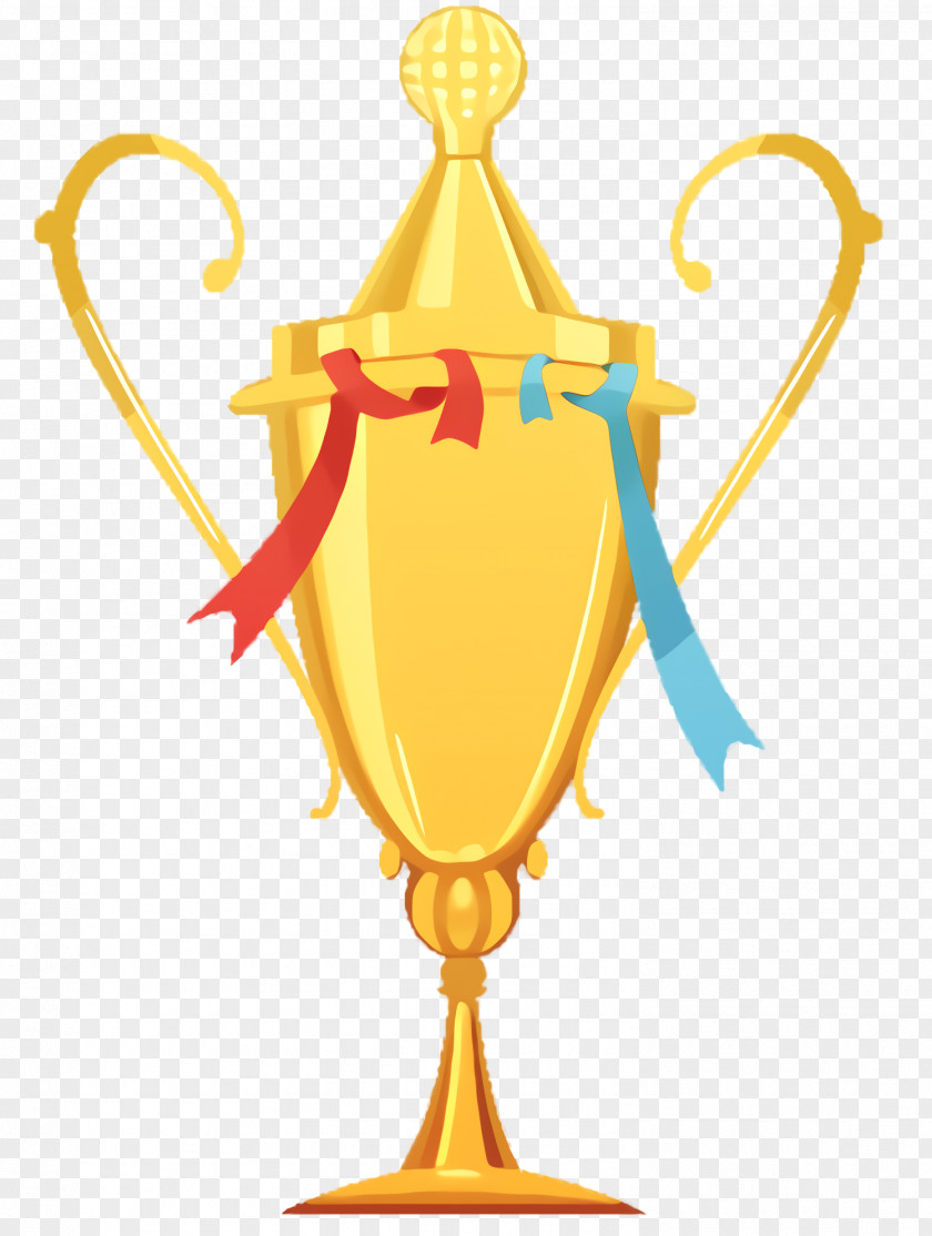 Gold Ball Trophy Cartoon PNG