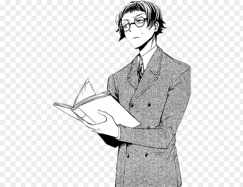 Japan Bungo Stray Dogs Writer Novelist Buraiha PNG