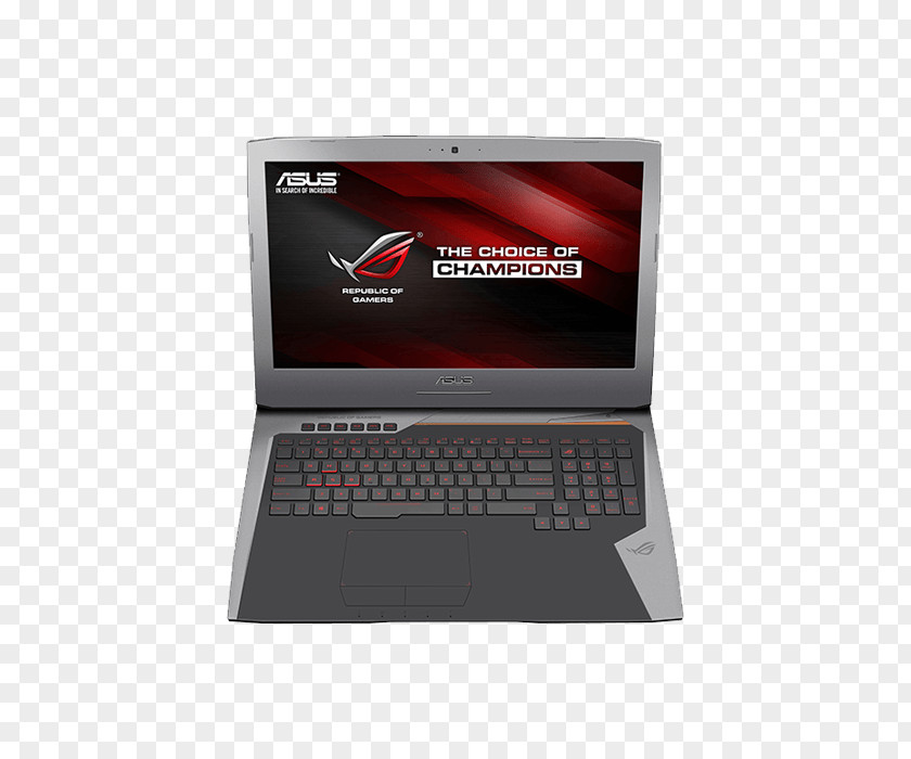 Laptop Graphics Cards & Video Adapters ASUS Gaming Notebook-G752 Series Intel Core I7 PNG