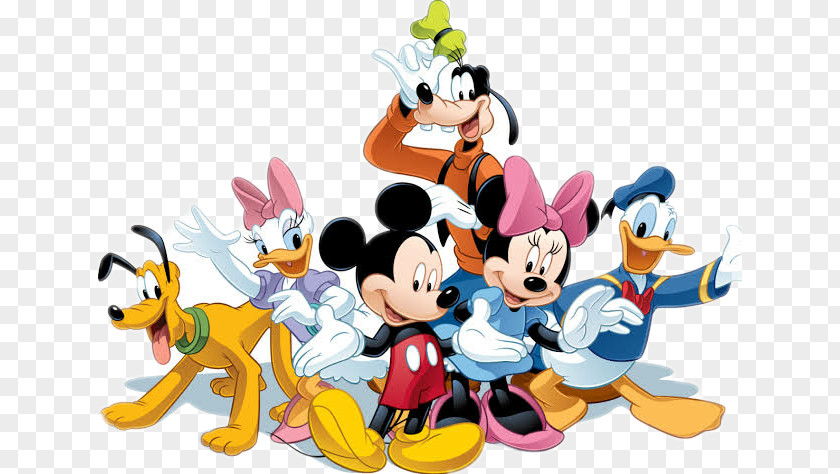 Mickey Mouse Minnie Daisy Duck Donald PNG