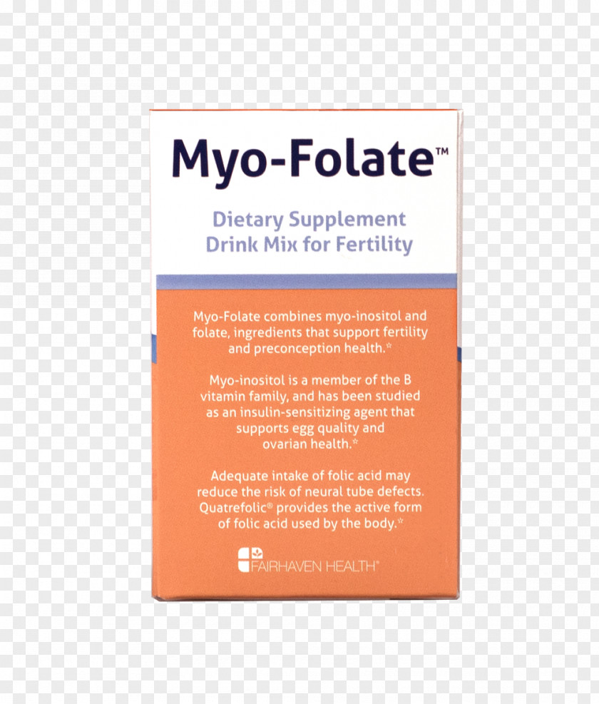 Pregnancy Dietary Supplement Inositol Folate Vitamin Fertilaid PNG
