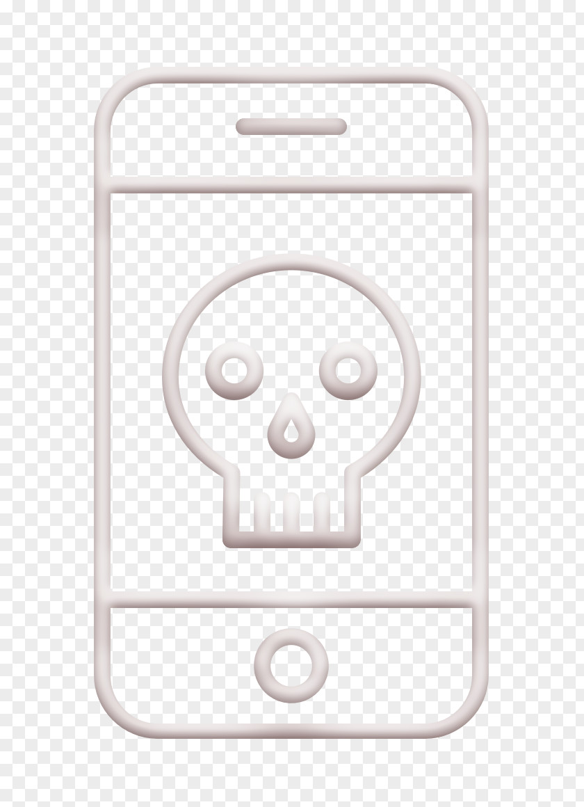 Smartphone Icon Cyber Hacker PNG