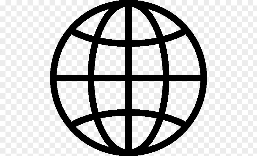 World Wide Web Icon Design PNG