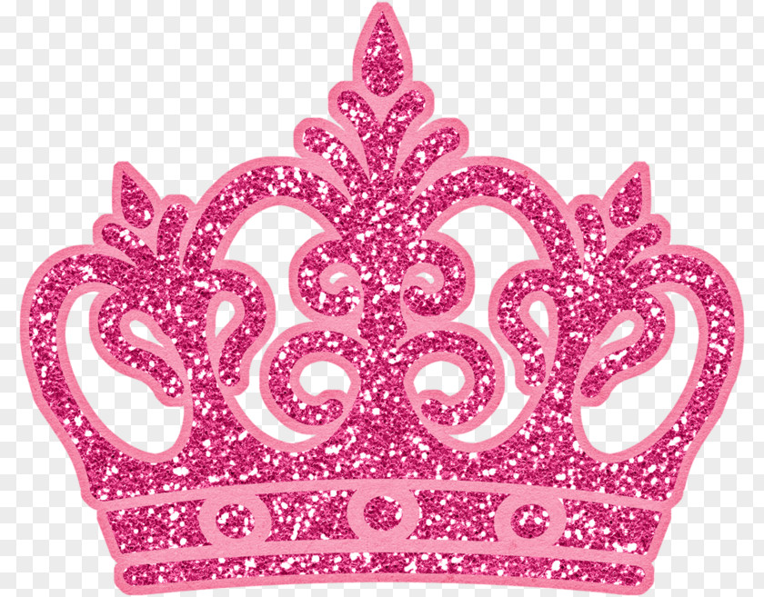 Purple Crown Princess Clip Art PNG