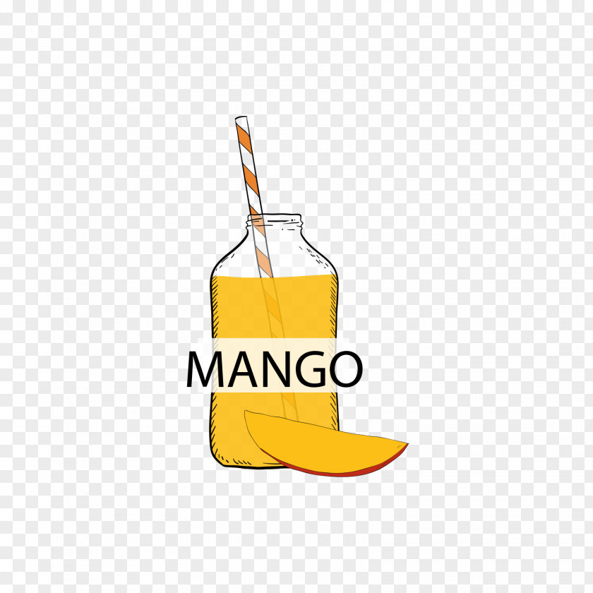 Yellow Mango Juice Apple Squash Carbonated Water PNG