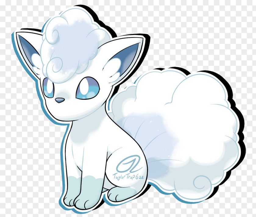 Cute Pokemon Kitten Whiskers Vulpix Art Cat PNG