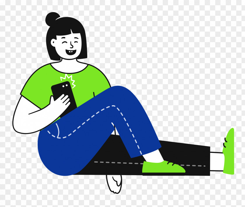 Sitting On Floor Sitting Woman PNG