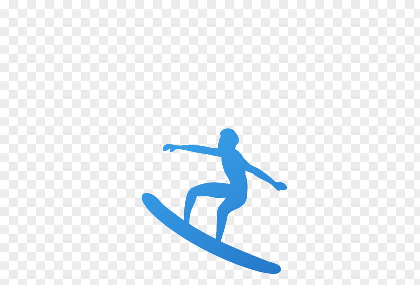 Surfing Silhouette PNG