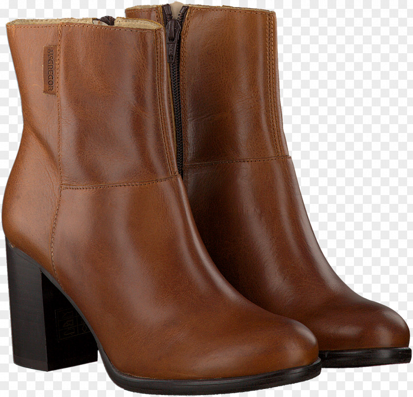 Cognac Boot Leather Shoe Absatz PNG