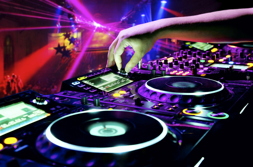 Disco Mobile Disc Jockey Party DJ Controller Nightclub PNG