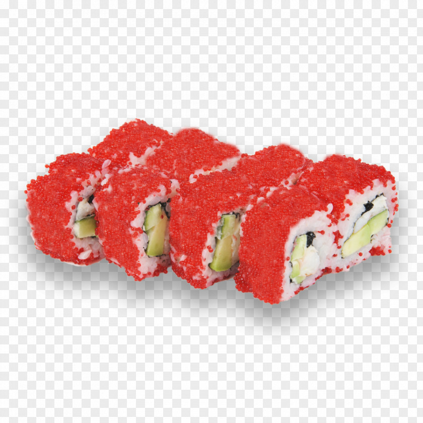 Sushi Rolls California Roll Strawberry Turkish Delight Cuisine PNG