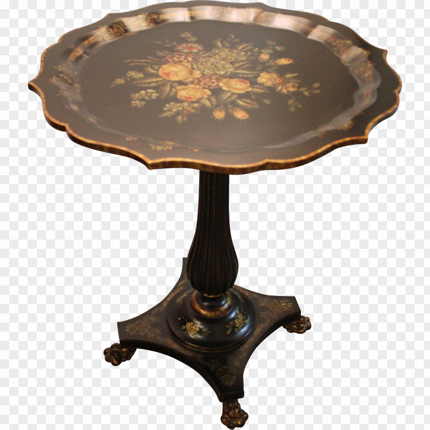 Chinoiserie Table Garden Furniture Antique PNG