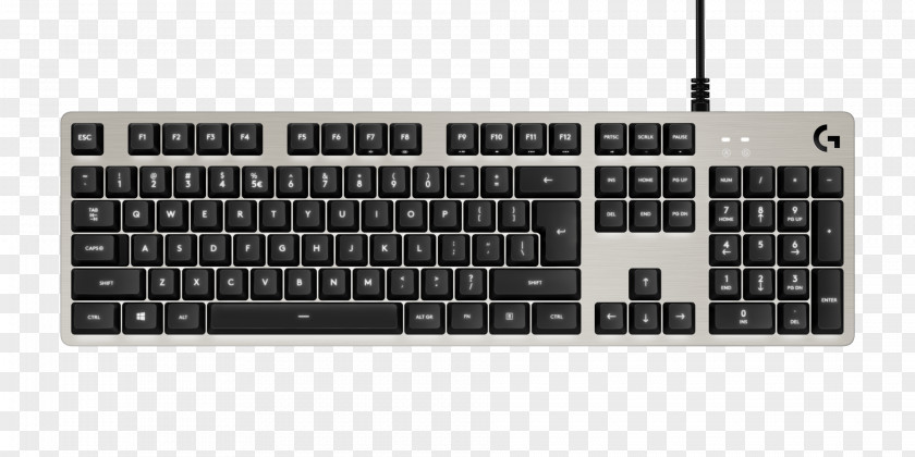 Computer Mouse Keyboard Logitech G413 Mechanical Backlit Gaming Keypad PNG
