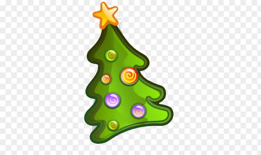 Creative Christmas Santa Claus Tree Gift PNG