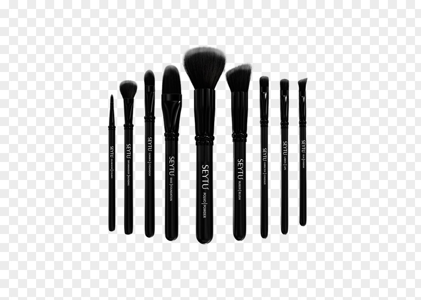 Eyeshadow Application Guide Brocha Cosmetics Make-Up Brushes PNG
